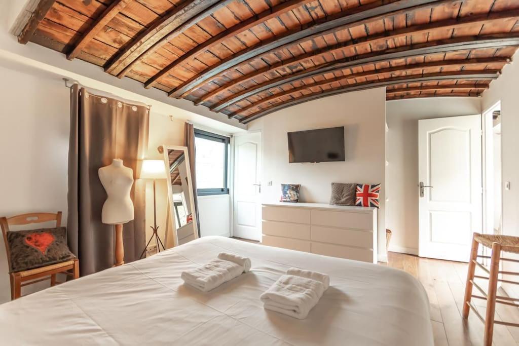 Willa Grande Peniche 4 Ch - 10 Pers -Paris - Ile De Puteaux- Terrasses Zewnętrze zdjęcie