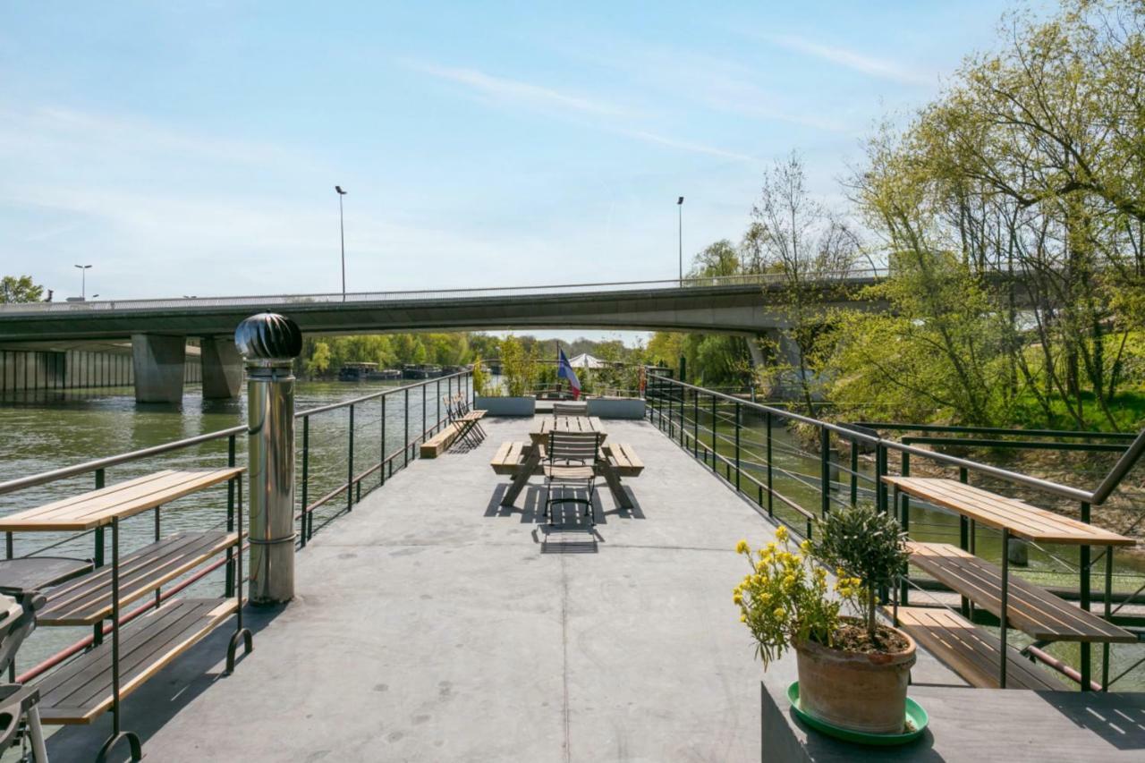 Willa Grande Peniche 4 Ch - 10 Pers -Paris - Ile De Puteaux- Terrasses Zewnętrze zdjęcie