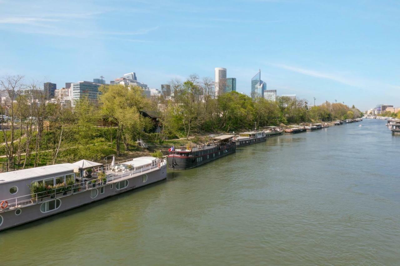 Willa Grande Peniche 4 Ch - 10 Pers -Paris - Ile De Puteaux- Terrasses Zewnętrze zdjęcie